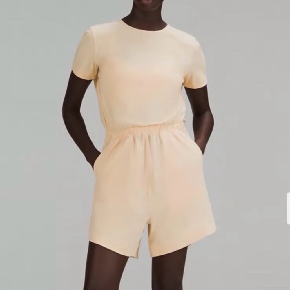 Lululemon Athletica Beige Short mini jumpsuit